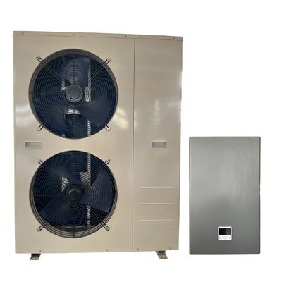 गुणवत्ता  Split Evi Air To Water Heat Pump 12kw Air Source Heat Pump Domestic Hot Water कारखाना