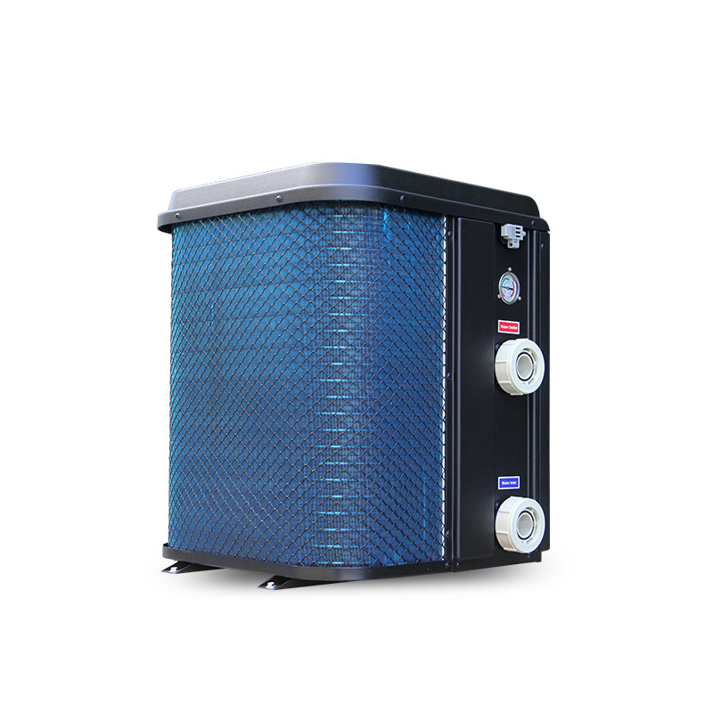 7KW/10KW/13KW/17KW/21KW/30KW/35KW R32 स्विमिंग पूल वॉटर हीटर प्रीमियम टच स्क्रीन डिस्प्ले के साथ टॉप कवर