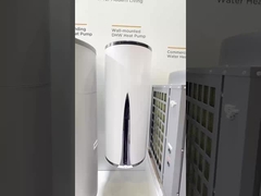 R134a वॉल माउंटेड हीट पंप 80L एयर टू वाटर हीटिंग सिस्टम